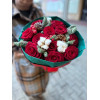 Зимний букет роз