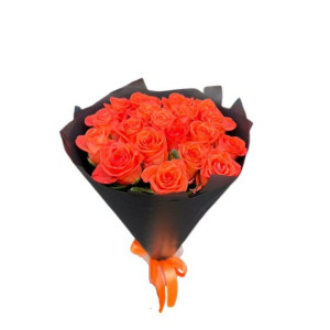 Букет оранжевых роз